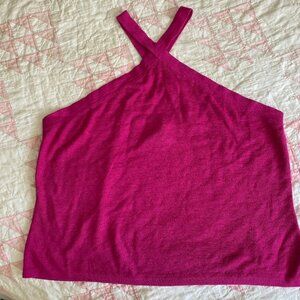 Banana Republic Pink and Blue halter tops (sold together)